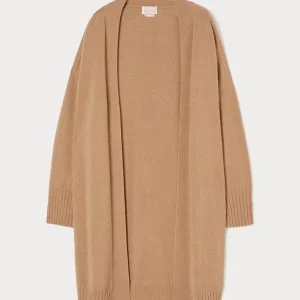 cardigan lungo in misto cachemire