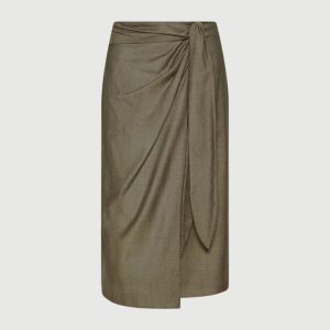 Gonna a portafoglio in saglia