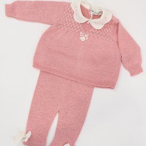 completino nascita due pezzi in cotone