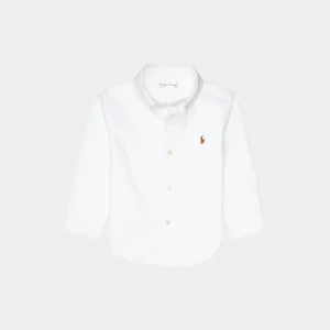 Camicia oxford con logo