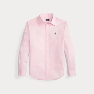 camicia in twill di cotone