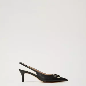 decollette sling back