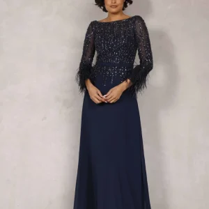 abito con gonna chiffon