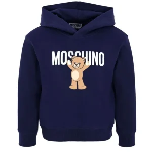 felpa con cappuccio e teddy