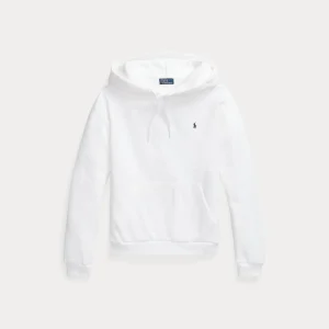 felpa con cappuccio in pile