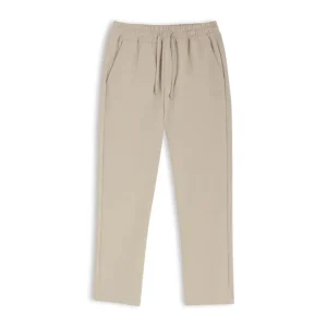 pantalone elasticizzato beige