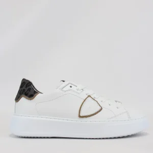 Sneakers con inserto maculato