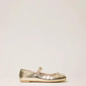 ballerina mary jane in pelle