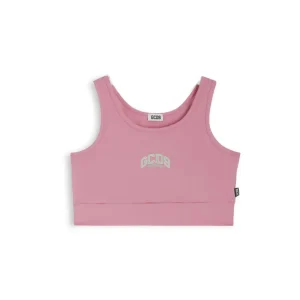 top elasticizzato con logo