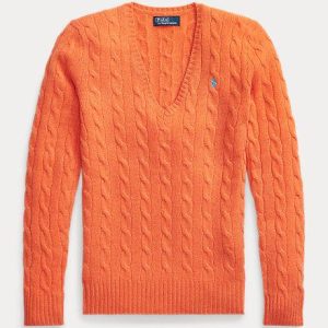 maglia con scollo a V