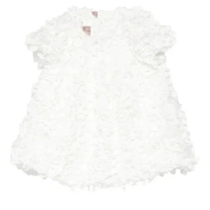 abito con petali all over