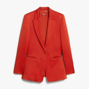 giacca in envers satin