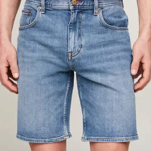 shorts in denim sbiadito