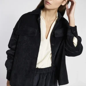 camicia in velluto a coste