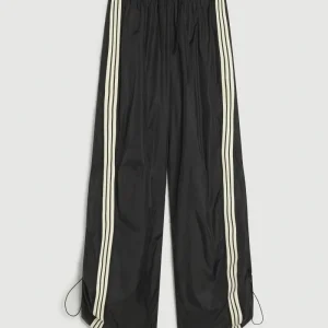 pantaloni con nastro bicolor