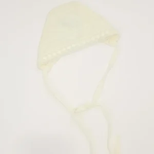 cuffia battesimo in lana