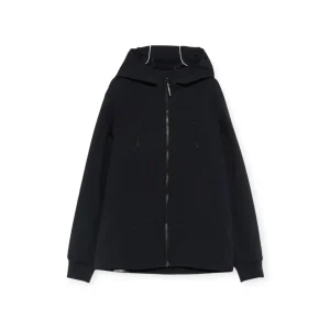 giubbino con occhiali iconici