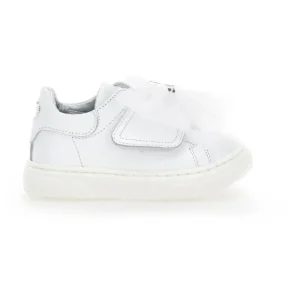 sneakers con logo strass