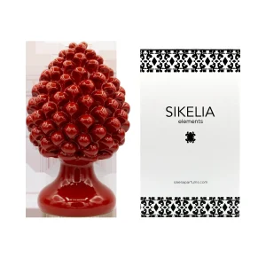 Pigna lavorata a mano in ceramica