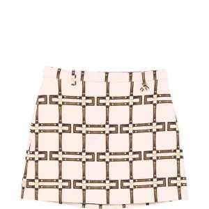 gonna con stampa multicolor