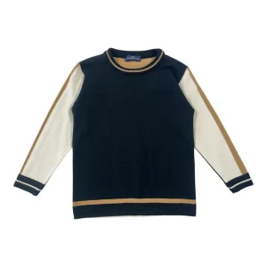 maglioncino con contrasti