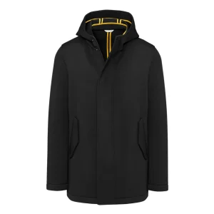 Cappotto imbottito in tessuto tecnico