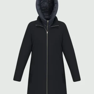 giaccone in panno soft imbottito