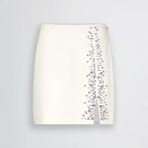 minigonna con gioiello