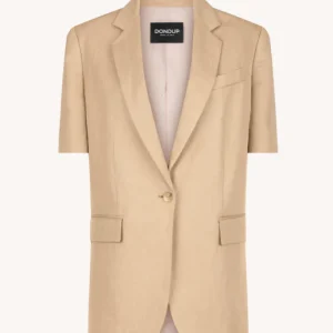 Blazer monopetto in lino