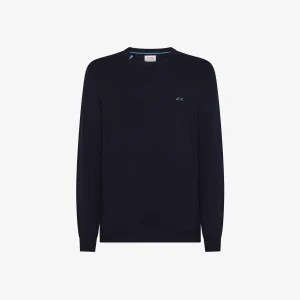 maglione girocollo misto lana