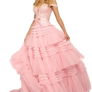 abito ampio in tulle