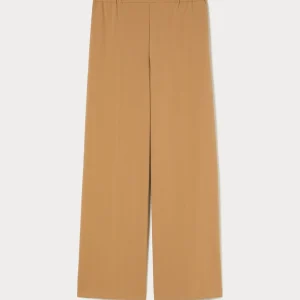 Pantalone a palazzo in jersey scuba