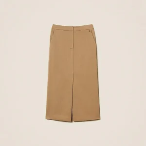 gonna longuette con spacco