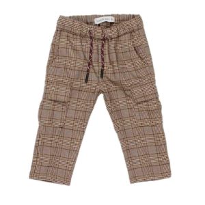pantalone cargo con coulisse