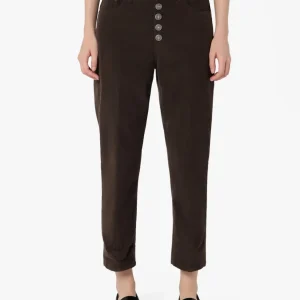 Pantalone koons loose in velluto