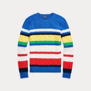 Maglione multicolor in cashmere