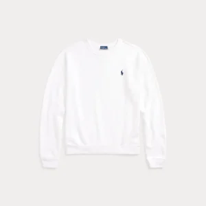 Felpa girocollo con pony