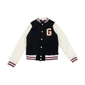 giubbino bomber con logo