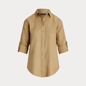 camicia in lino relaxed fit