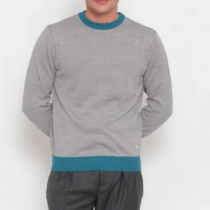 maglioncino con contrasti