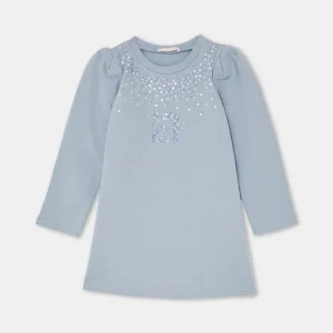 abito in felpa di cotone