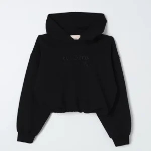 cropped con cappuccio