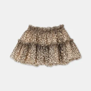 gonna in tulle animalier