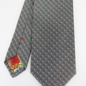 cravatta cerimonia in micro fantasia