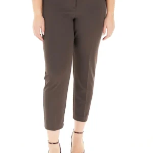 pantaloni slim in jersey