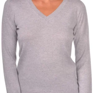 maglia in lana scollo a V