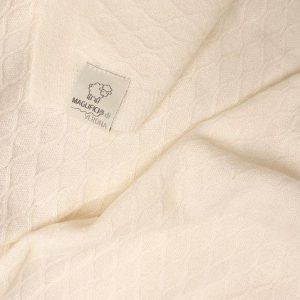 copertina da culla in puro cashmere