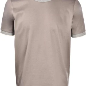 t-shirt in filo di scozia