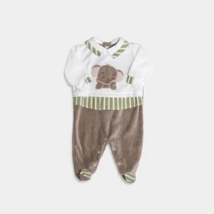 completino in ciniglia bicolor