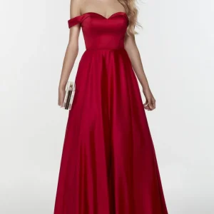 abito con spalle scoperte